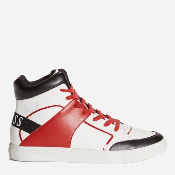 New GUESS Men's high sneakers SZ 12 - Picture 4 of 5